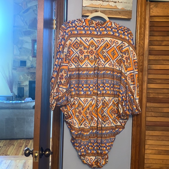 Arnhem Royal Mayan short kimono - Picture 3 of 8